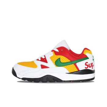 Nike Cross Trainer Low Supreme White Yellow Red