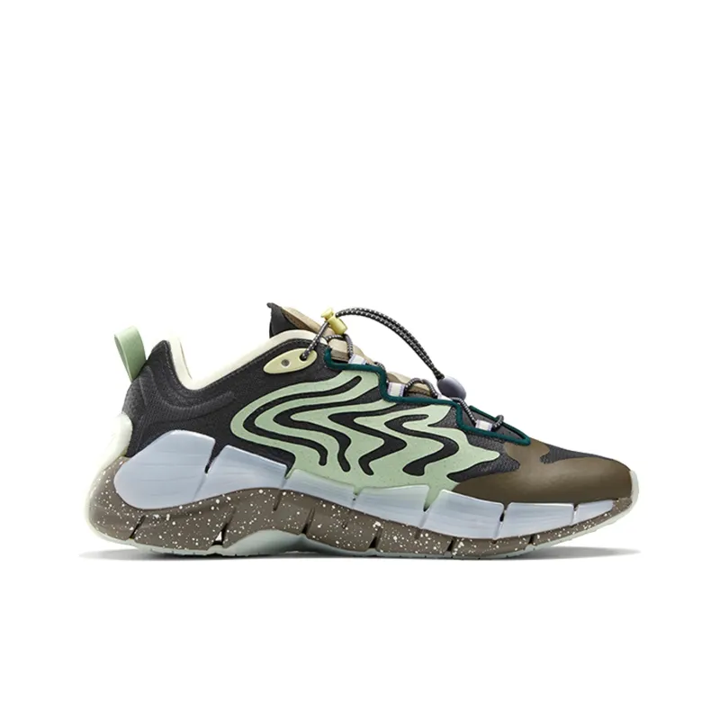 Reebok Zig Kinetica Ii Brain Dead Grey Green-1