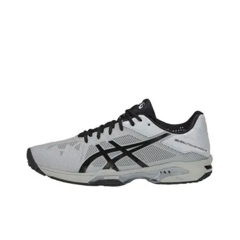 Asics Gel-Solution Speed 3 Oc Low-Top Running Shoes Men's Gray Black