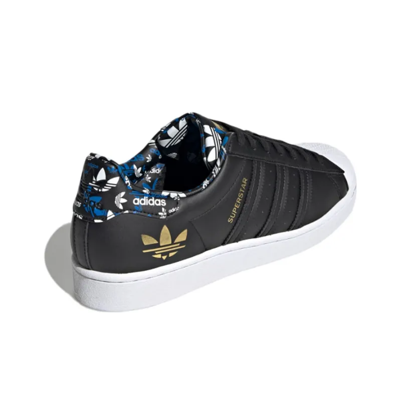 Superstar Adidas Originals 'Black Gold Metallic'-3