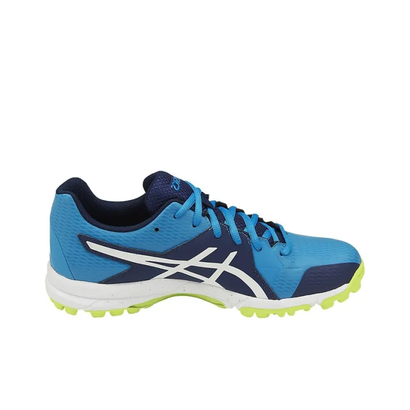 Asics Gel-Hockey 4 Anti-Slip Wear-Resistant Low-Top Running Shoes Men's Blue White-1
