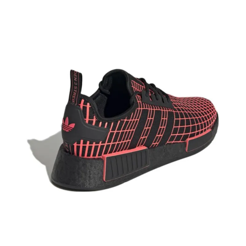 Adidas Originals Nmd R1 Core Black Turbo Lines-3