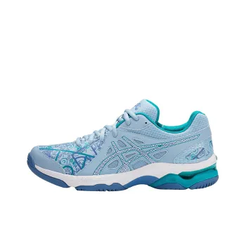Asics Gel-Netburner Academy 7 Durable Breathable Low-Top Running Shoes Women's Blue