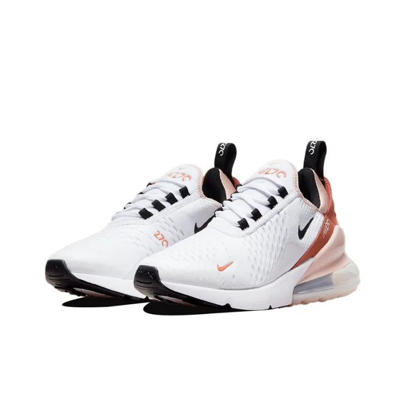 Nike Air Max 270 White Burnt Sunrise Women's-2