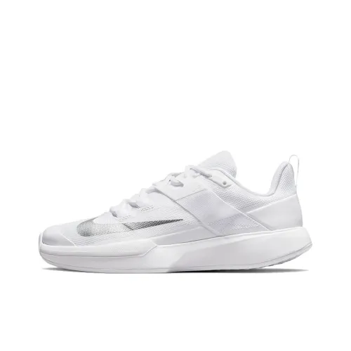 nike prices Court Vapor Lite 'White Metallic Silver' Women's
