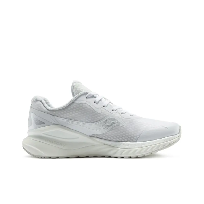 Saucony Phoenix Hybrid Firebird Cushioning Breathable Low Top Running Shoes Men's White-1