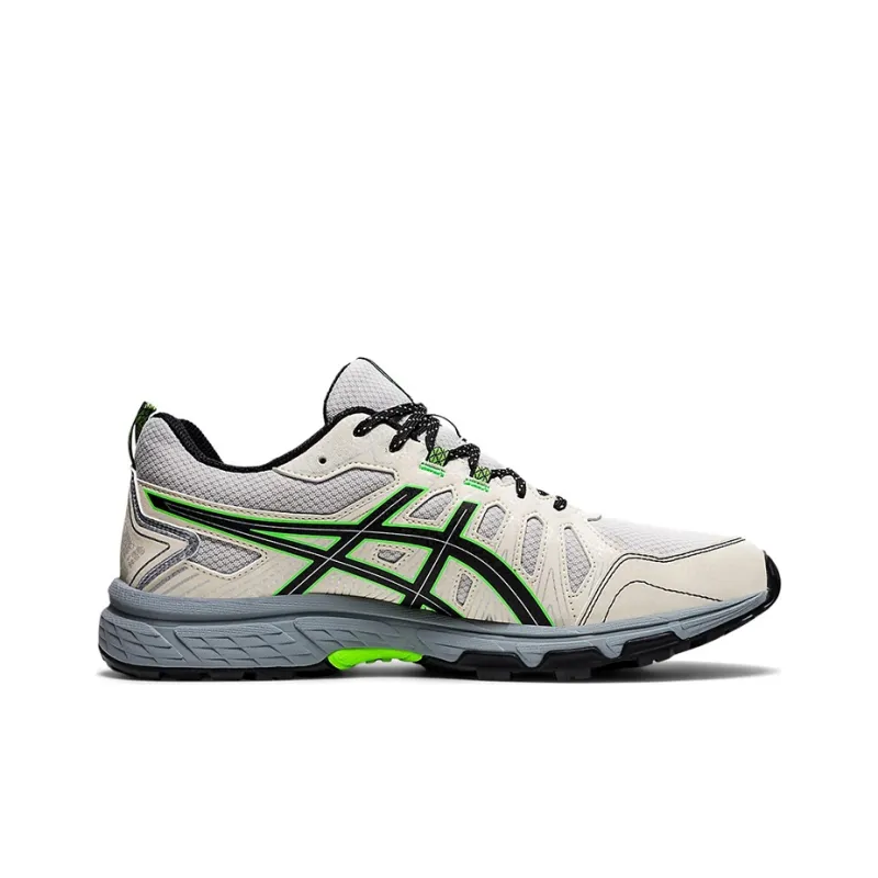 Asics Gel Venture 7 Birch 'White Black Green'-1