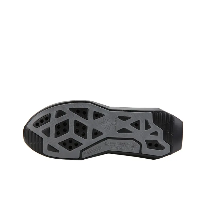 NORVINCY Low Top Running Shoes Unisex Black Flywire Woven Versatile-4