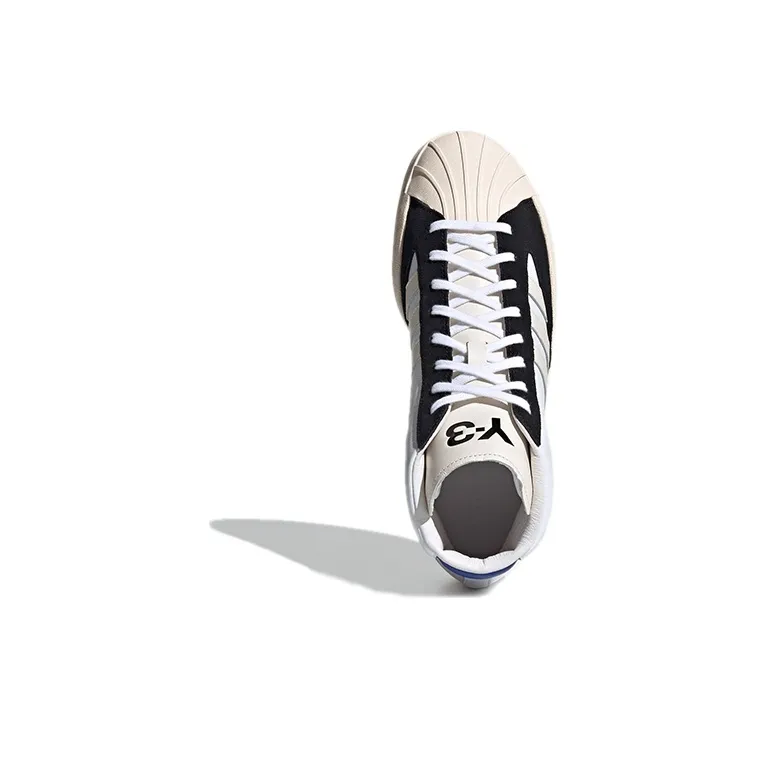Adidas Y 3 Yohji Pro Cloud White Bold Blue-4