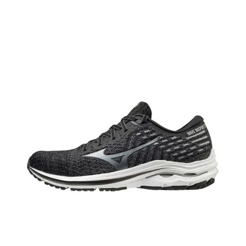 Mizuno Wave Inspire 17 Running Shoes Unisex Low-Top Black/White