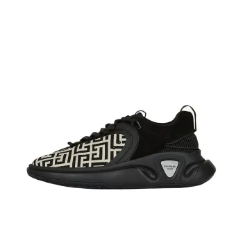 BALMAIN B-Runner Casual Shoes Men Low-Top Black