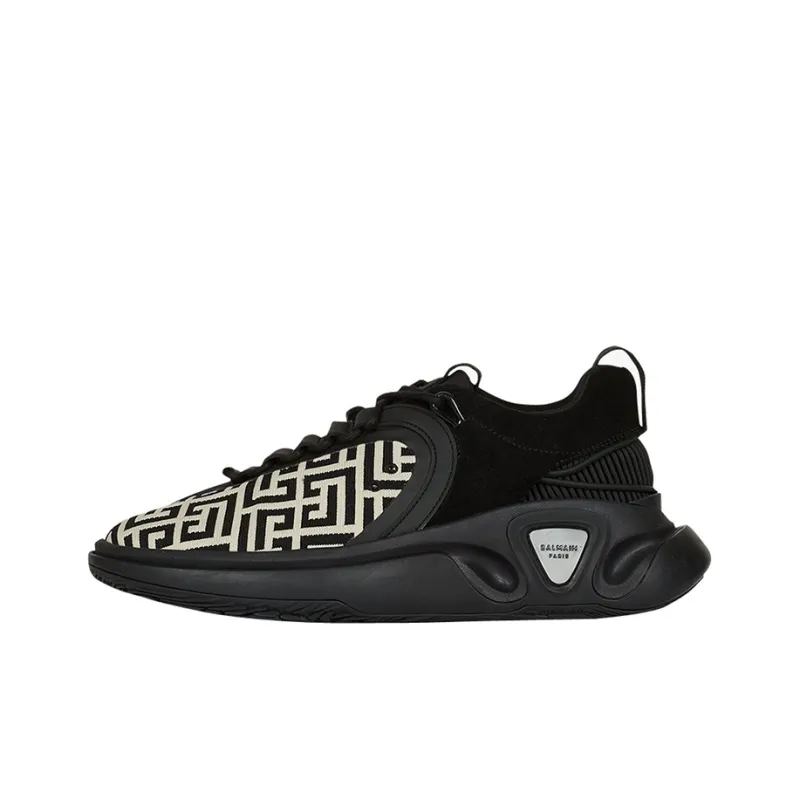 BALMAIN B Runner Low Top Casual Shoes Men's Black-0