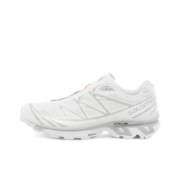 SALOMON XT-6 Cushioning Anti-Slip And Wear-Resistant Low-Top Casual Running Shoes Unisex White