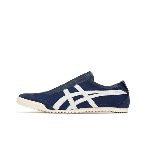 Onitsuka Tiger Running Shoes Men Low-Top Navy Blue