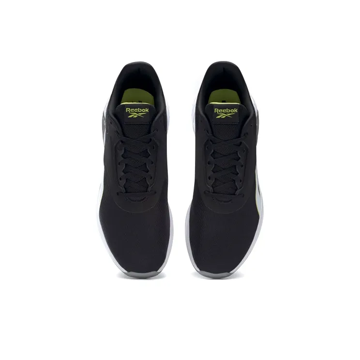 Reebok Liquifect 90 Cushioned Anti-Slip And Wear-Resistant Lightweight Casual Running Shoes Men's Black White-3