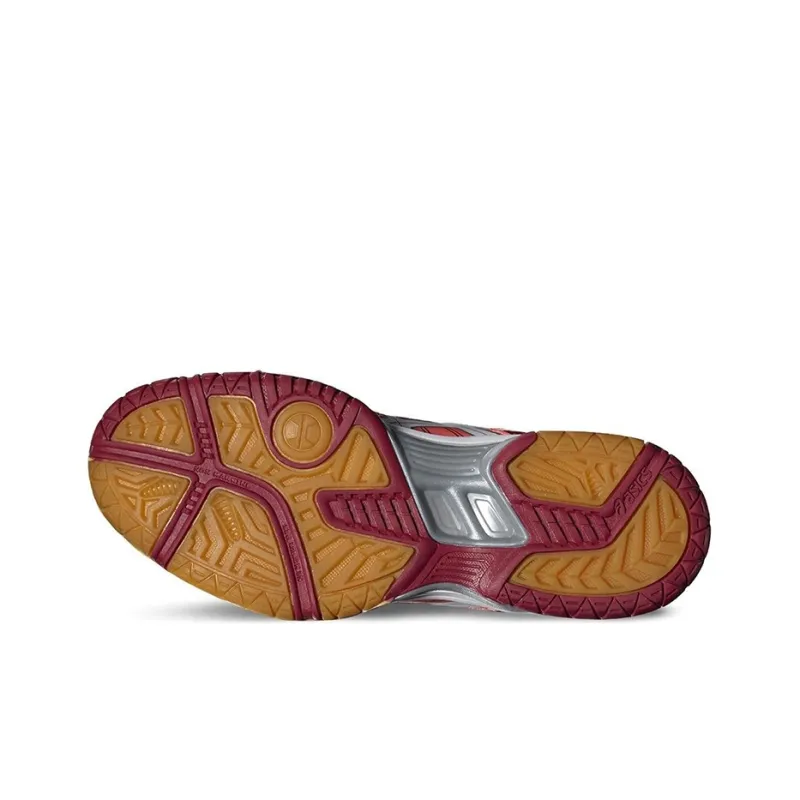 Asics Gel-Rocket 7 7 Breathable Cushioning Wear-Resistant Low-Top Running Shoes Women's Rose Purple-3