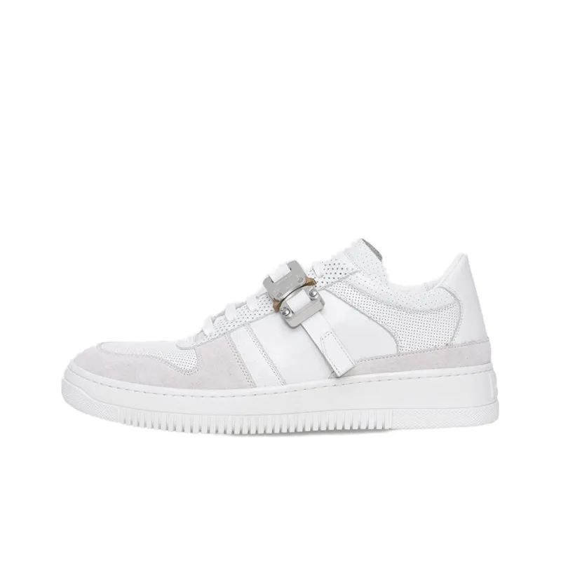 1017 ALYX 9SM Skateboard Shoes Unisex Low-Top White-0