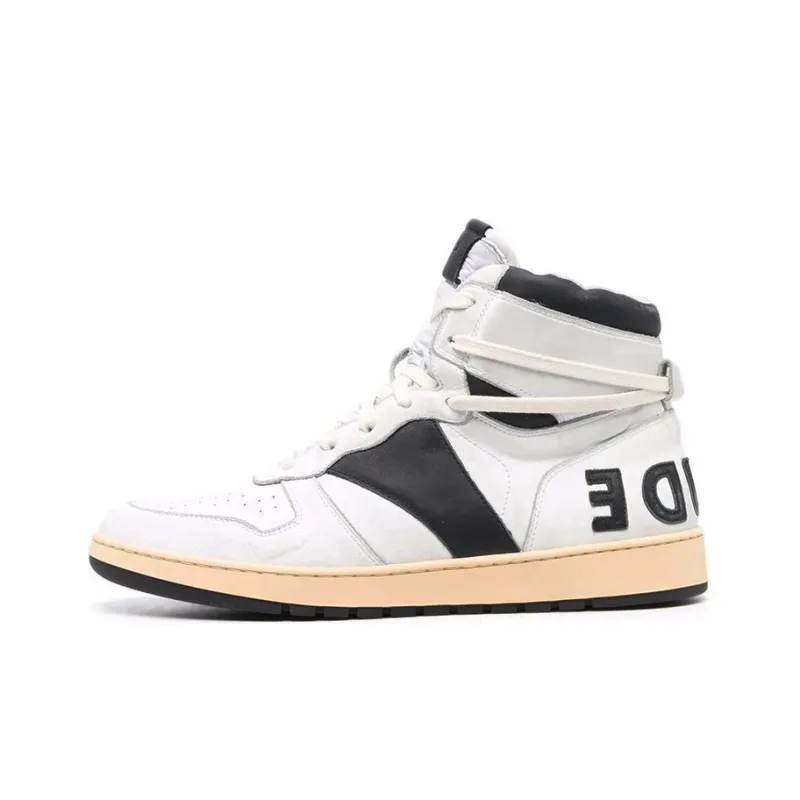 RHUDE Rhecess High 'White Black'-0