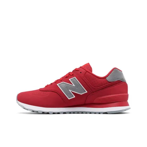 New Balance 574 Synthetic Red