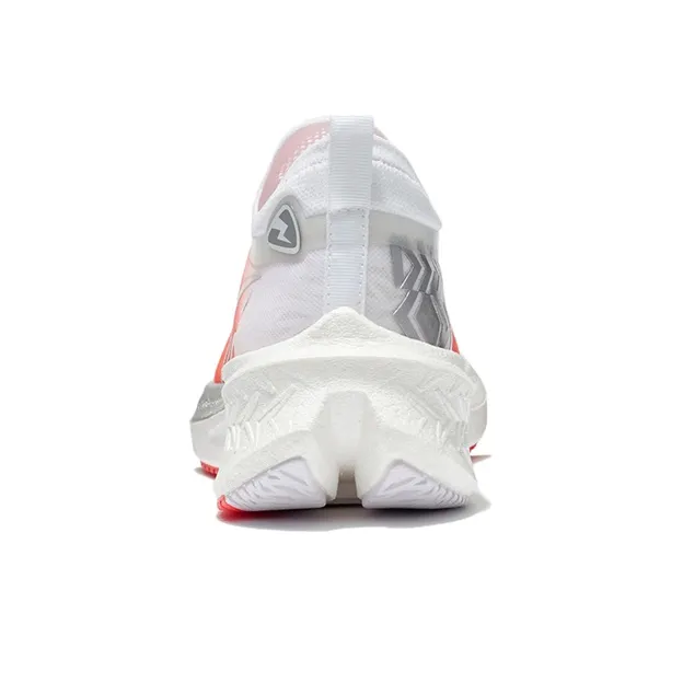 LINING Feidian Discovery Running Shoes Women's Low Top Neon Fruit Red/Standard White-3