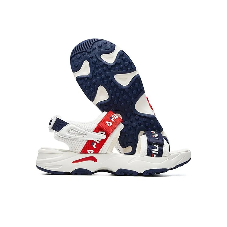 FILA Tracer Sports Sandals For White/Red Women's-5