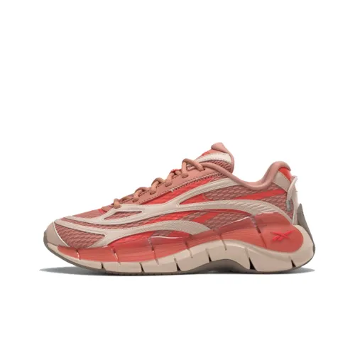 Reebok Zig Kinetica 2.5 Running Shoes Women's Low-Top Orange Red