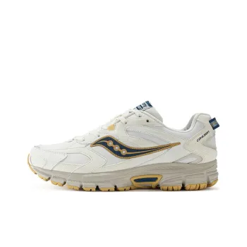 Saucony Cohesion 9 Cushioned Anti Slip And Wear Resistant Lightweight Low Top Running Shoes Unisex Ecru