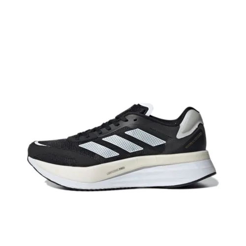 Adidas Adizero Boston 10 Black White Women's