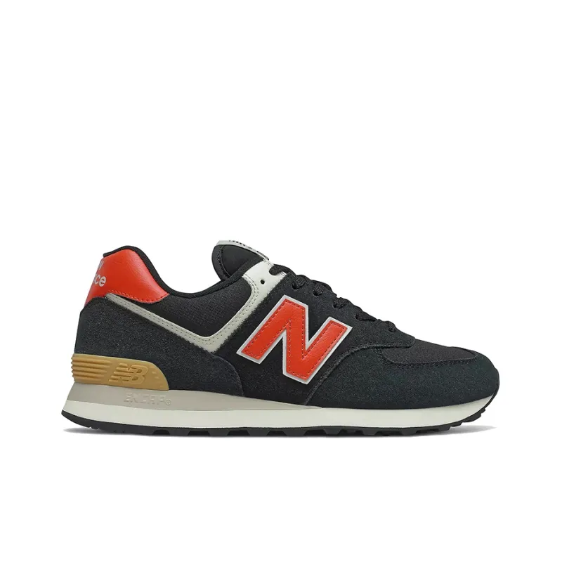 New Balance 574 Black Ghost Pepper-1