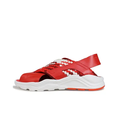 Nike Air Huarache Beach Sandals Women's Red/White