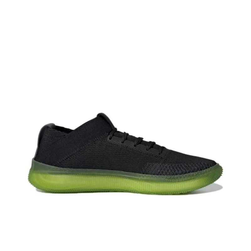Adidas Pure Boost Trainer Low-Top Running Shoes Men's Black Green-1