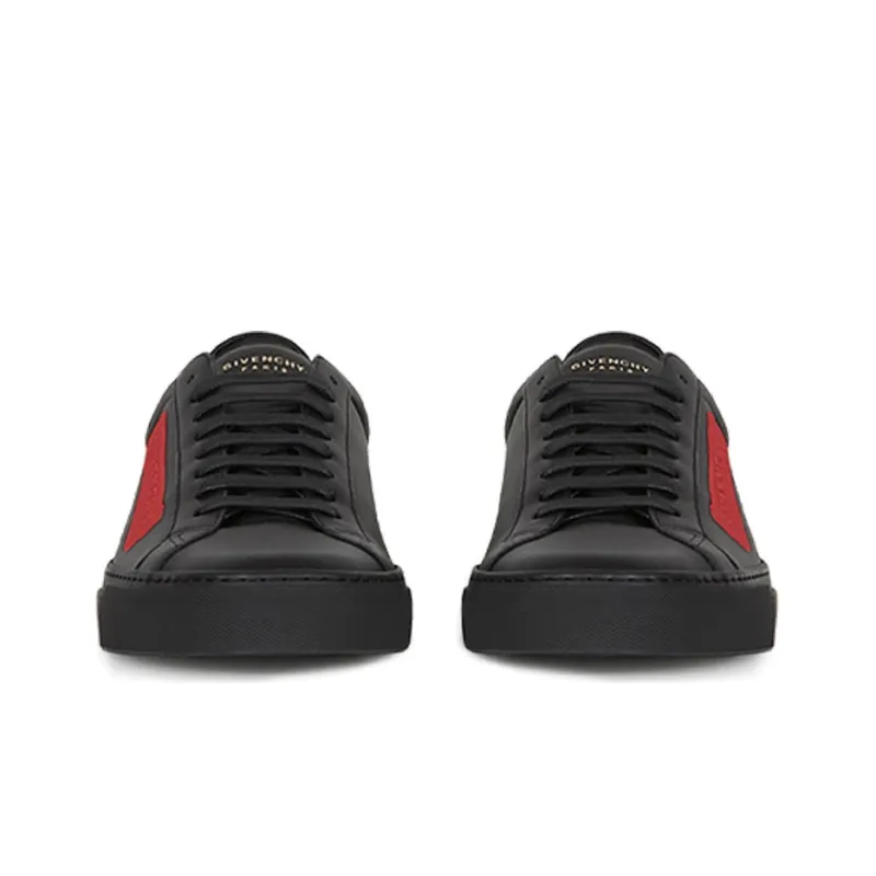 Givenchy Leather Laxtex Band Black Red-3
