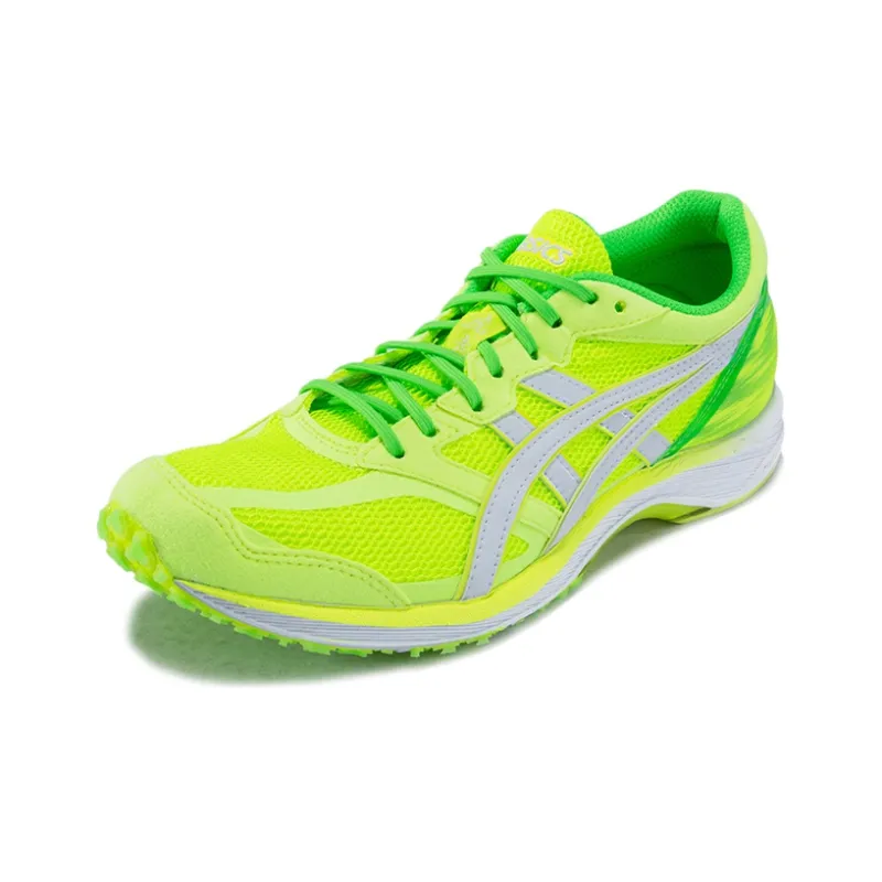 Asics Tartherzeal 5 Lady Wear-Resistant Low-Top Running Shoes Women's Yellow Green-1