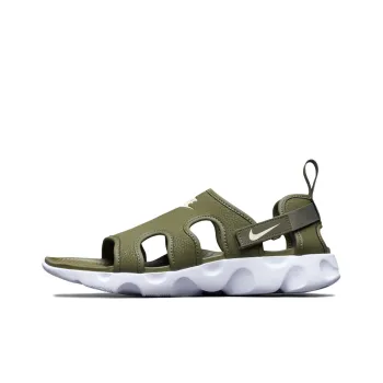 Nike Owaysis White Green Sandals 'Green White'