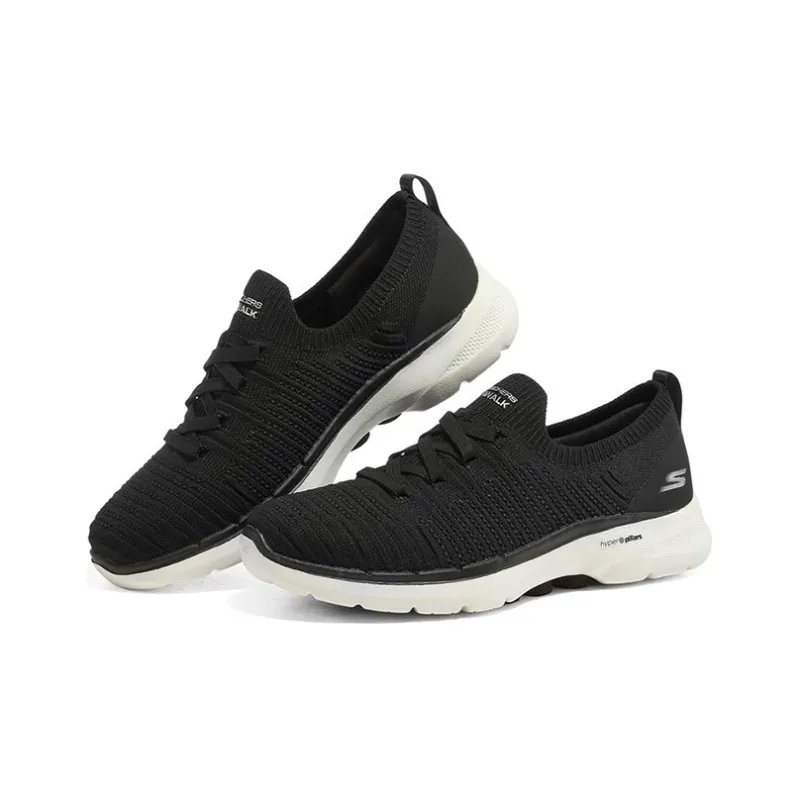 Skechers Go Walk 6 Low Top Black Women's-2