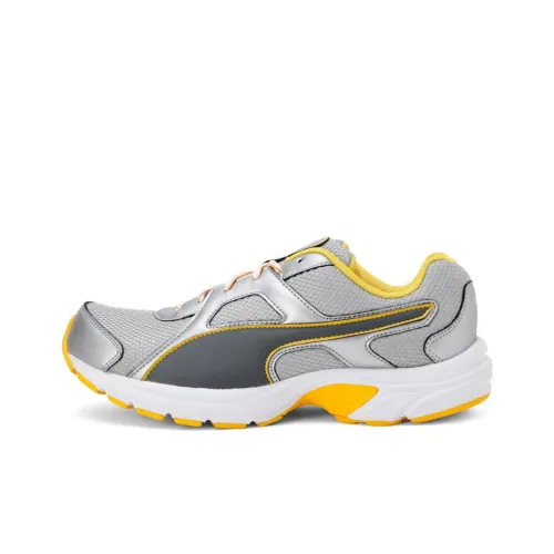 PUMA Aiko Hercules IDP Anti-Slip Wear-Resistant Low-Top Running Shoes Men's Gray Yellow