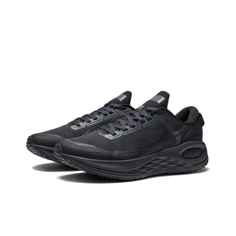 LINING Furious Rider 6.0 Essential Running Shoes Men Low Top Phantom Black-2