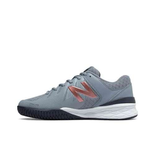 New Balance NB 1006 Tennis Shoes Women's Low-Top Gray Blue/Rose Gold