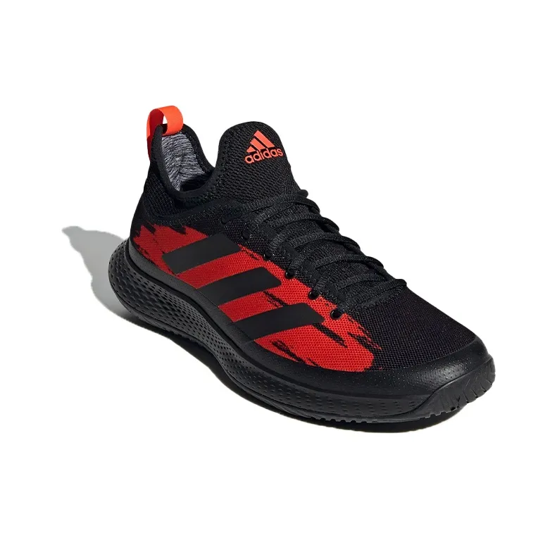 Adidas Defiant Generation Black Solar Red-2