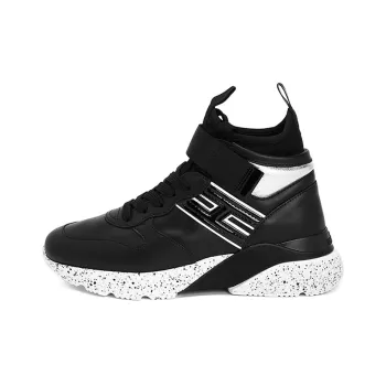 HOGAN Active One Casual Shoes Women's High-Top Black