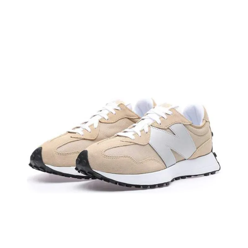 New Balance 327 Tan Silver-2