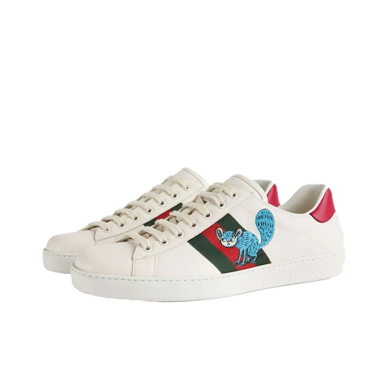 GUCCI Freya Hartas X GUCCI Ace 'Mythical Creature White'-1