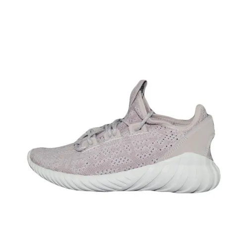 Adidas Originals Tubular Doom Sock Casual Shoes Women's Low-Top Light Purple