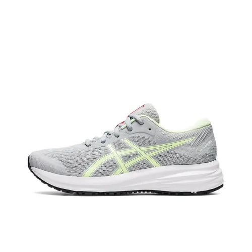 Asics Patriot 12 Running Shoes Women's Low-Top Gray/Neon Yellow