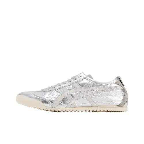 Onitsuka Tiger MEXICO 66 Casual Shoes Women's Low-Top Silver