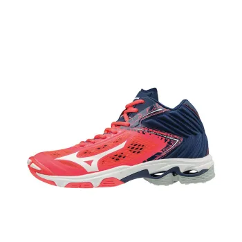Mizuno Wave Lightning Z5 Running Shoes Unisex Mid-Top Red/Blue