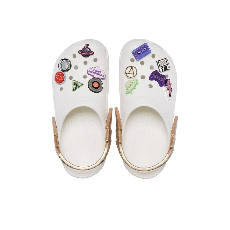 Crocs Lost General X Crocs White Sandals 'White'-4