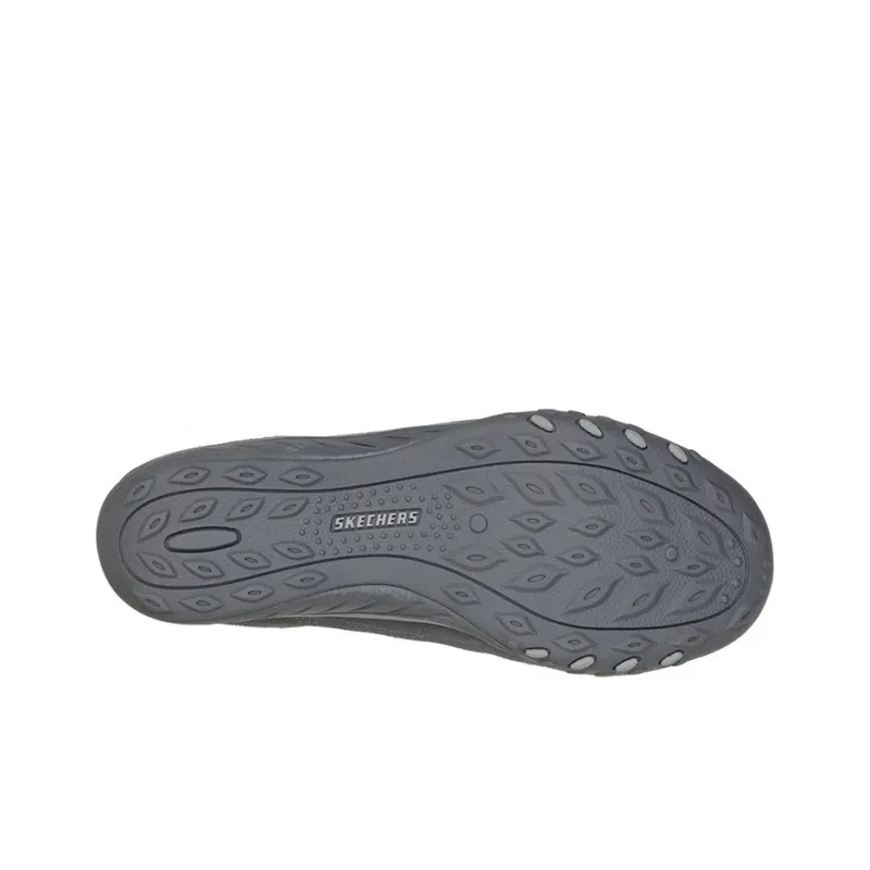 Skechers Breathe-Easy Casual Shoes Women's Low-Top Dark Gray-4