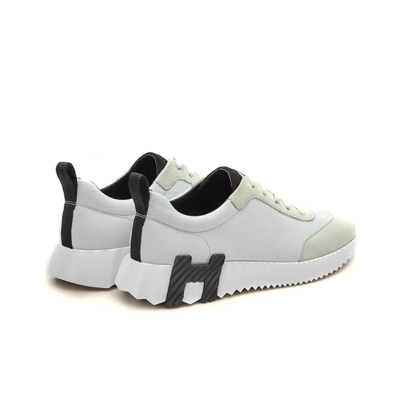 HERMES Bouncing Sneakers Blanc Women's-3