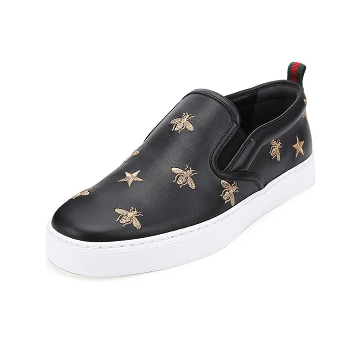 GUCCI Slip On 'Bees Black'-2